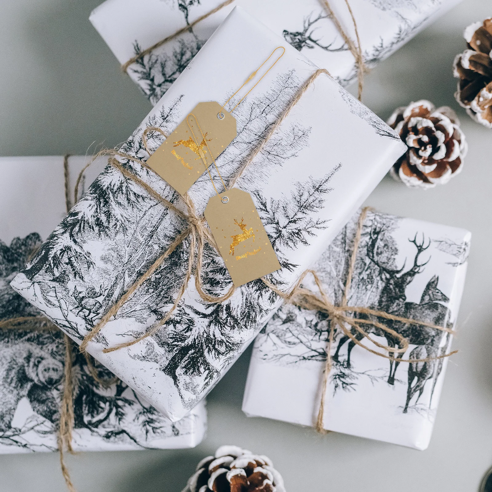 200 قطعة هدية حبال معلقة ربطات عنق بوليستر متعددة الاستخدامات لعيد الميلاد الحلي علامات الأسعار الإشارات المرجعية زينة الحفلات المفضلة