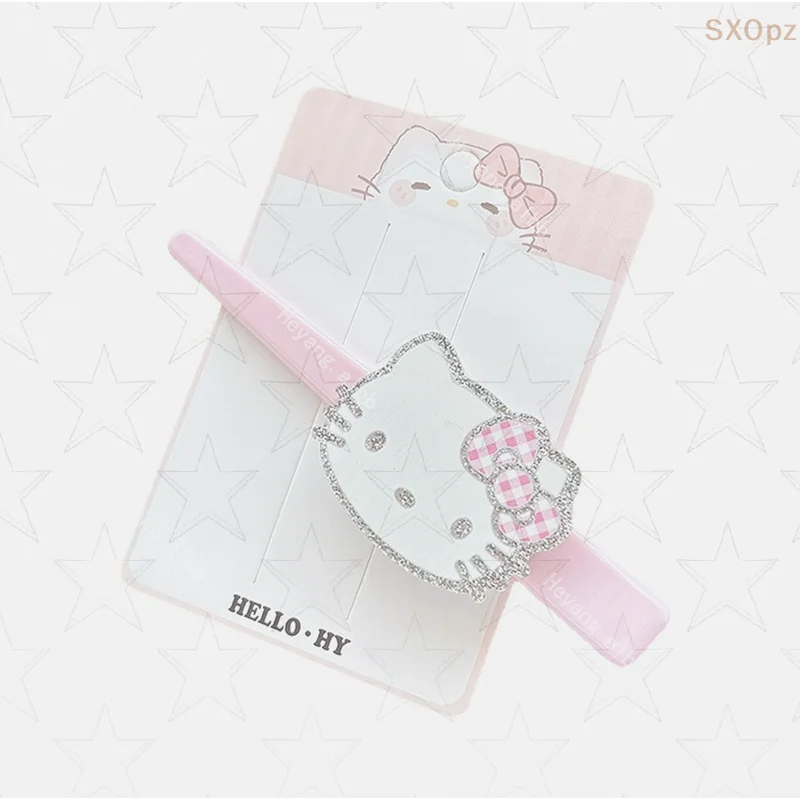 مشبك شعر كرتوني أنيمي للنساء والفتيات، مشبك غرة جانبية جميلة، هدية إكسسوارات شعر كاواي