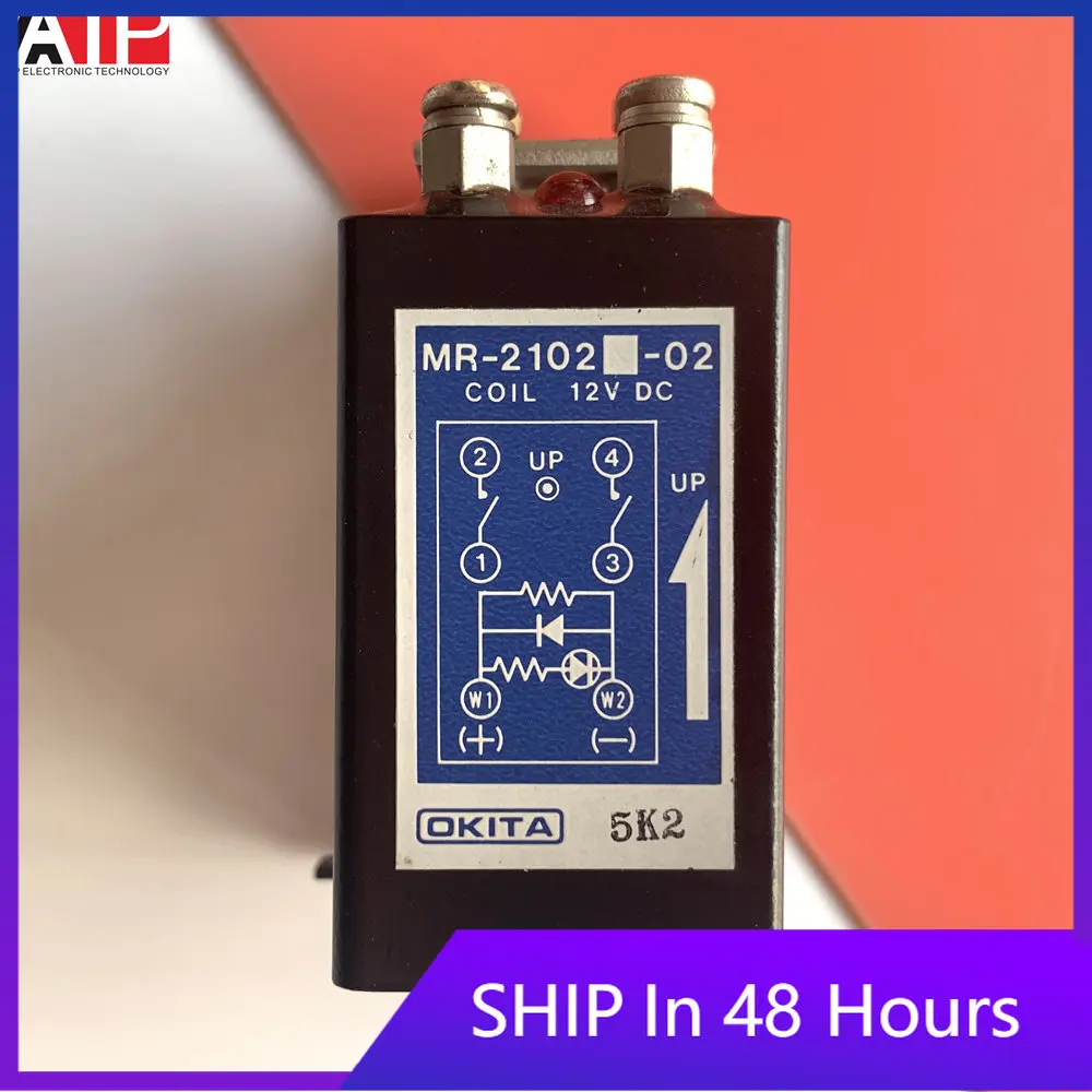 1PCS MR-2102-02 imported 12VDC dry reed relay belt indicator is welcome to consult and order.