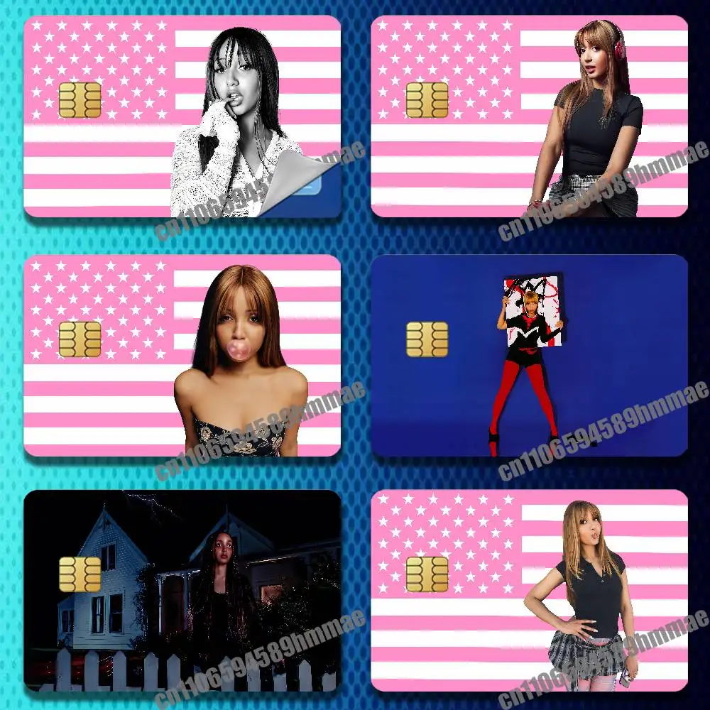 

For P-PinkPantheress P-Pink Pantheress Fancy Some More That USA Sticker Paper Skin ID Bank Credit Metro Self-adhesive Card Cover