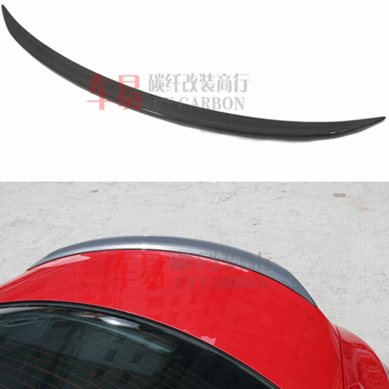 For Mercedes Cla Spoiler Cla45 W117 C117 Carbon Fiber Rear Trunk Wings Spoiler Cla 200 250 260 2013 2014 2015 2016 - Up