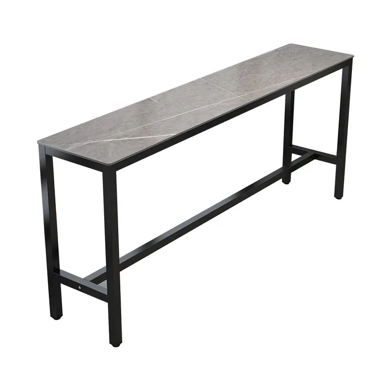 

Slate, bar, table for home use, balcony, living room, against the wall, strip, table milk tea shop