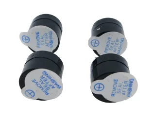 10pcs 5V Active Buzzer Magnetic Long Continous Beep Tone Alarm Ringer 12MM  MINI Active Piezo Buzzers Fit For Computers Printers