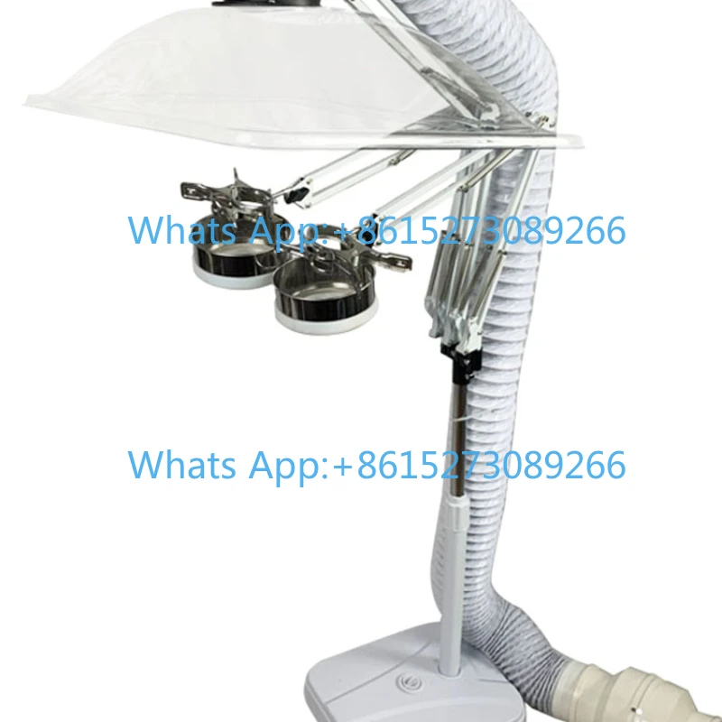 Smoke exhaust bracket, household smoking machine box, handheld moxibustion smoke exhaust system