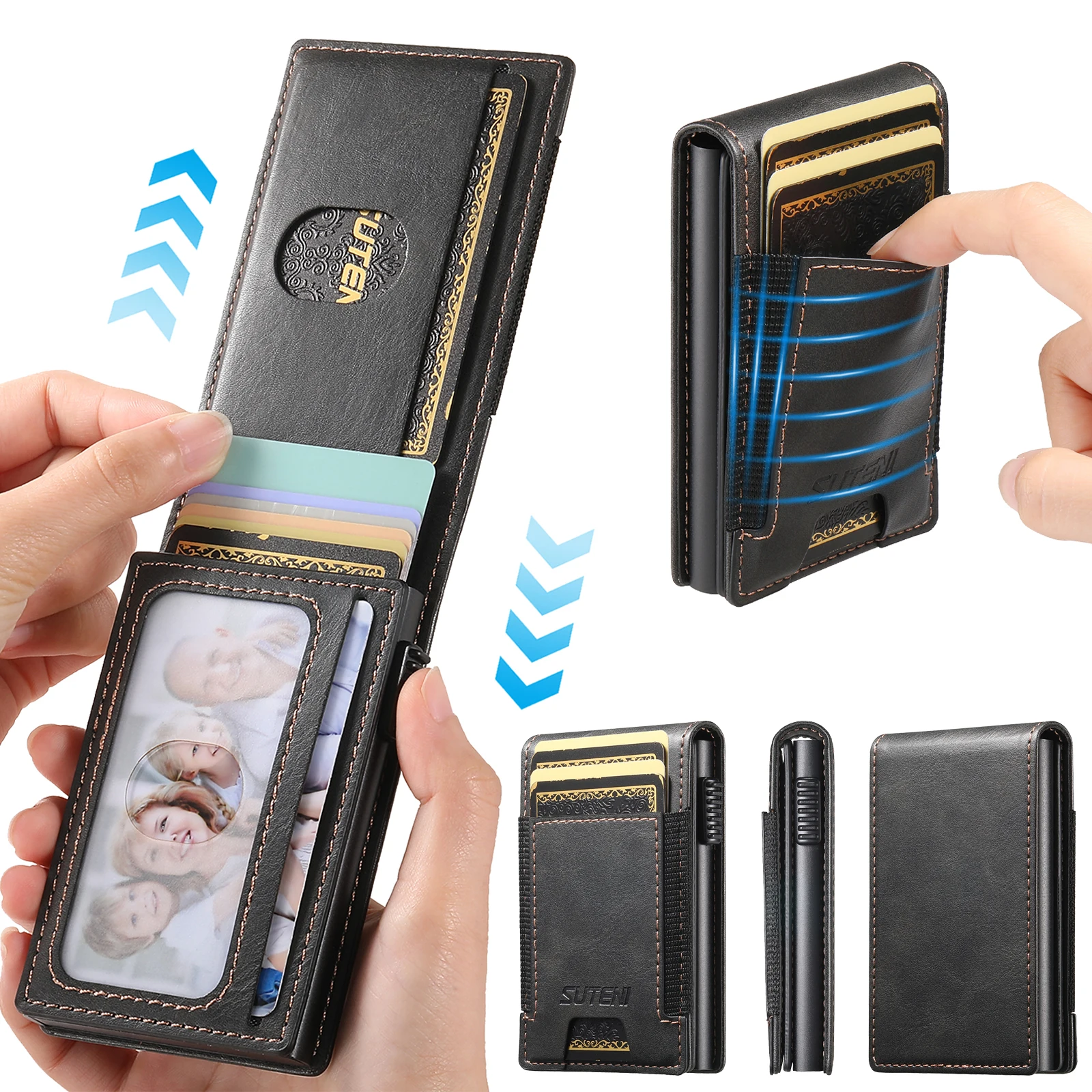 carteira-masculina-de-couro-sintetico-suteni-com-compartimento-para-cartoes-capa-flip-caixa-para-cartoes-com-botao-que-ejeta-automaticamente-o-cartao