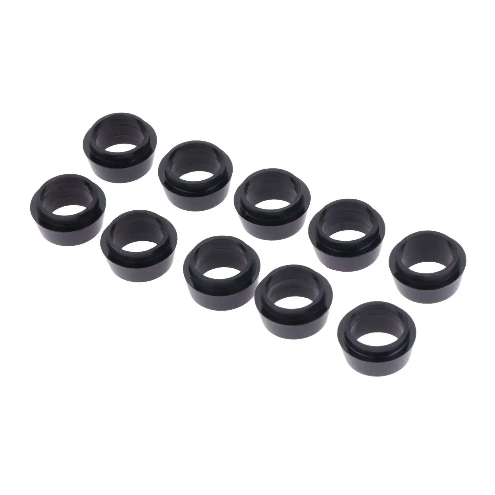 10 Pcs Schwarz Kunststoff 0,335 0,350 Golf Aderendhülsen Für Taylormade RBZ Stage2 Fahrer & FW Adapter Sleeve Golf Club Wellen ersatz