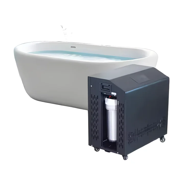 

Усовершенствованный озон и пульт дистанционного управления 110 В/220 В, охладитель воды для ледяной ванны, машина для ледяной ванны для восстановления и холодной терапии спортсмена