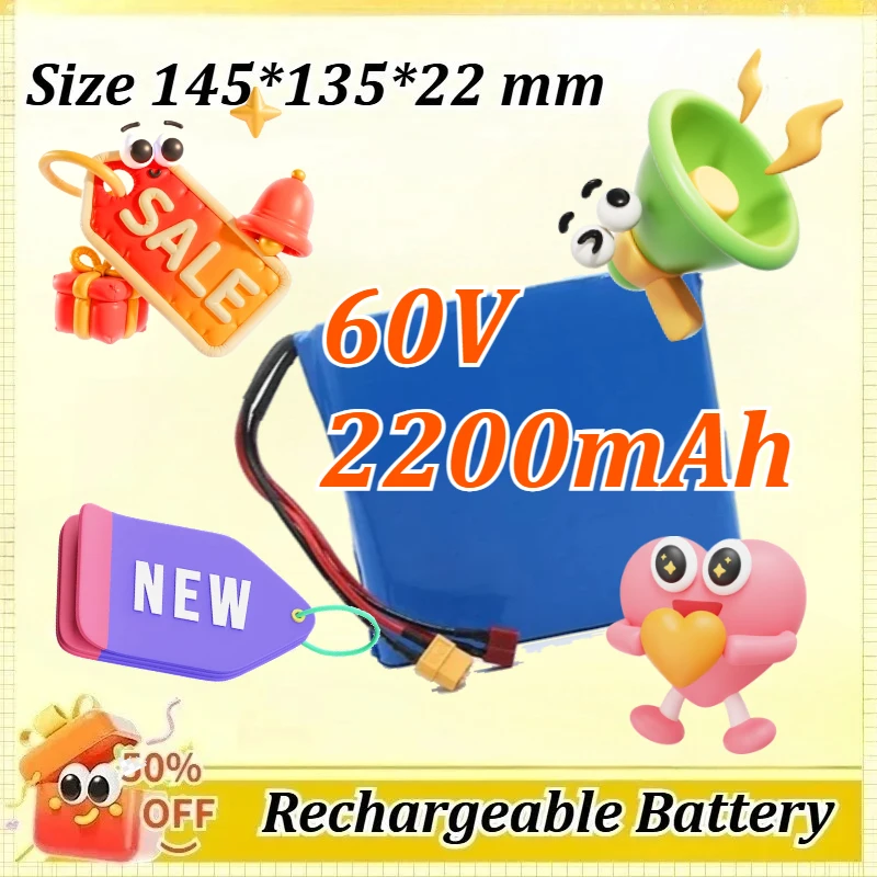 

for 60V 2200mAh 18650 for Electric Unicycle Lithium Balance Scooter Battery Battery Sensing Car Dedicated Batteries