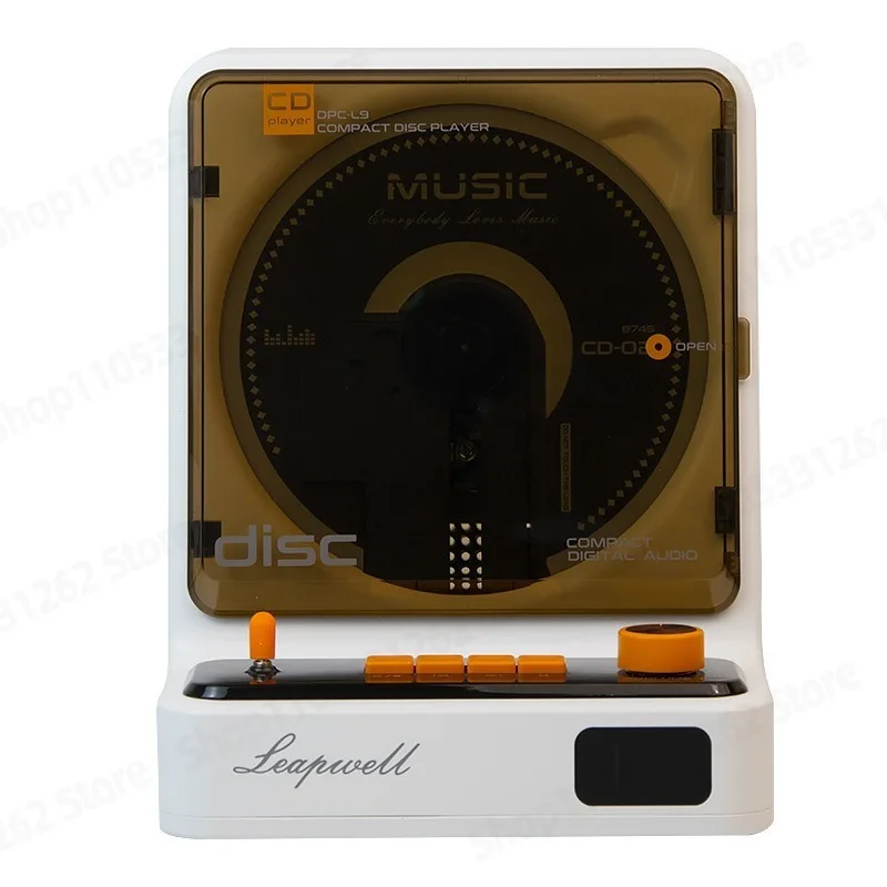 New Fever Grade Retro All In One CD Player Portable Bluetooth Speaker Album Record Player