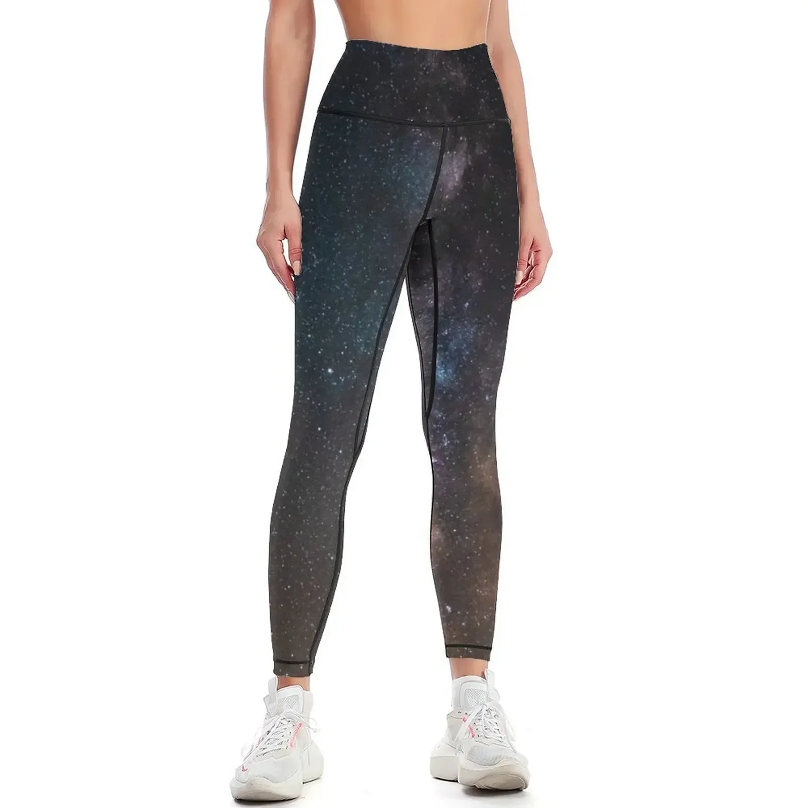 

Milky Way Galaxy Leggings trousers Fitness's gym clothes Golf wear Tight fitting woman Womens Leggings