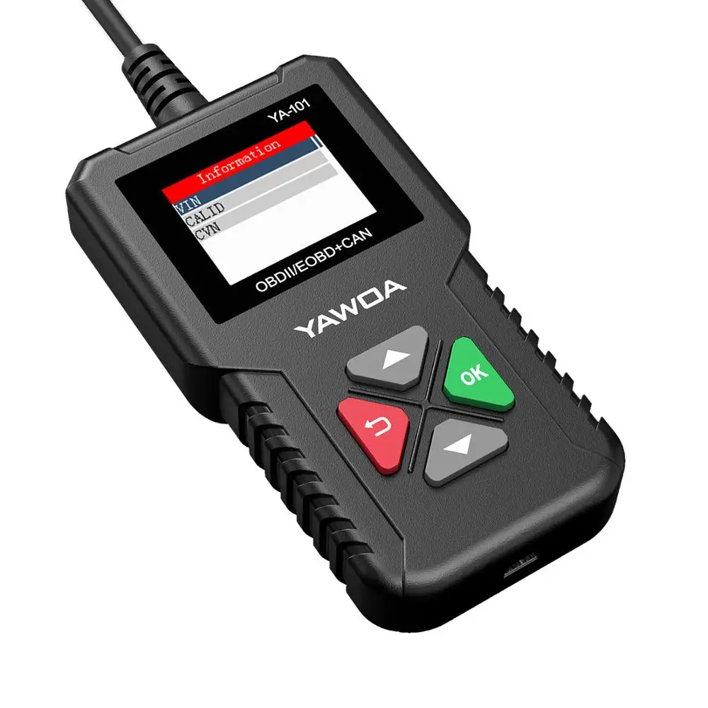 Ya101 Obd2/Eobd 16pin Code Reader Graph Datastream USB Update OBDII Diagnostic Tool Pk Cr3001 Om123 Ad310 Elm327 view 2