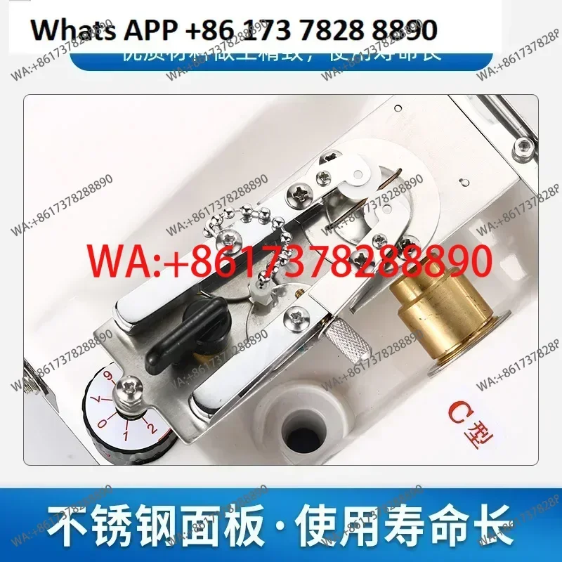 Optical shop equipment, half-frame lens slotting machine, wire drawing, stainless steel processing machine