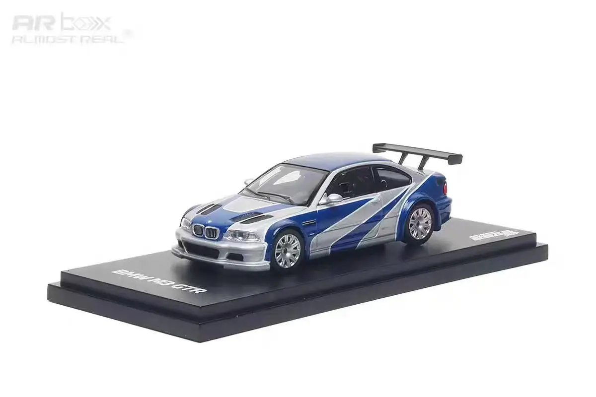 AR 1:64 M3 E46 سبيكة نموذج سيارة هدية لعبة جمع زخرفة