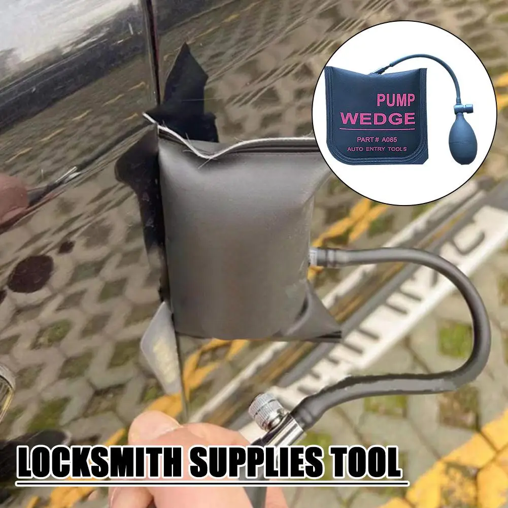 PUMP WEDGE LOCKSMITH TOOLS Auto Air Wedge Lock Pick Set Open Car Door Lock Medium Size 5.9 inch*5.9 inch