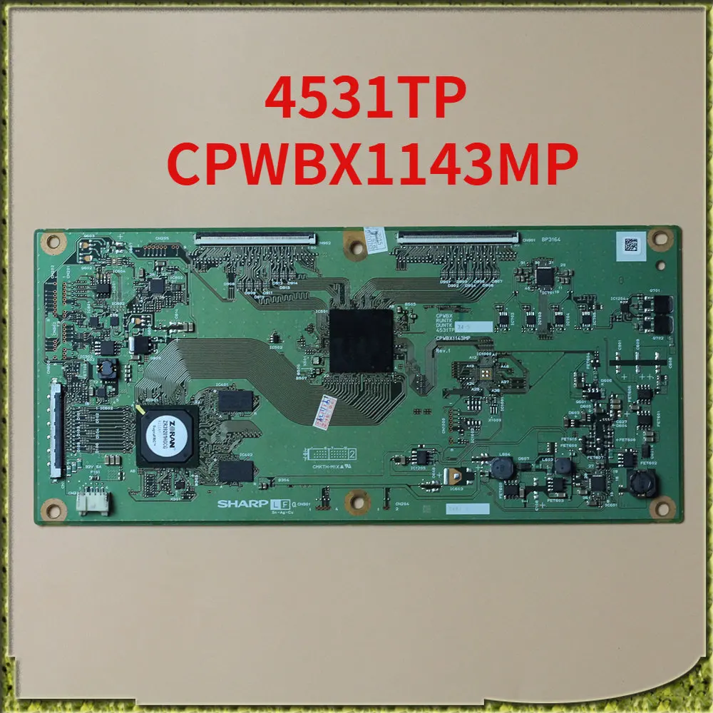 

CPWBX 4531TP CPWBX1143MP RUNTK DUNTK перед T-con плата, логическая плата, профессиональная испытательная плата, оригинальное оборудование для ТВ T с картой