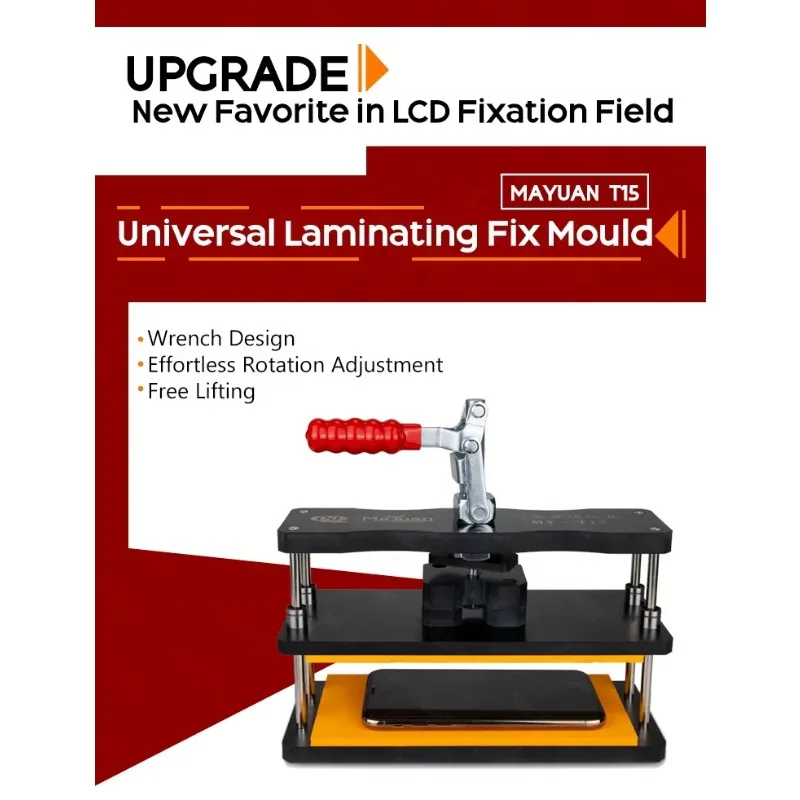 

2025 hot sale Mayuan Cellphone Repair Tools Universal Lamination Mould for Broken Screen Repair