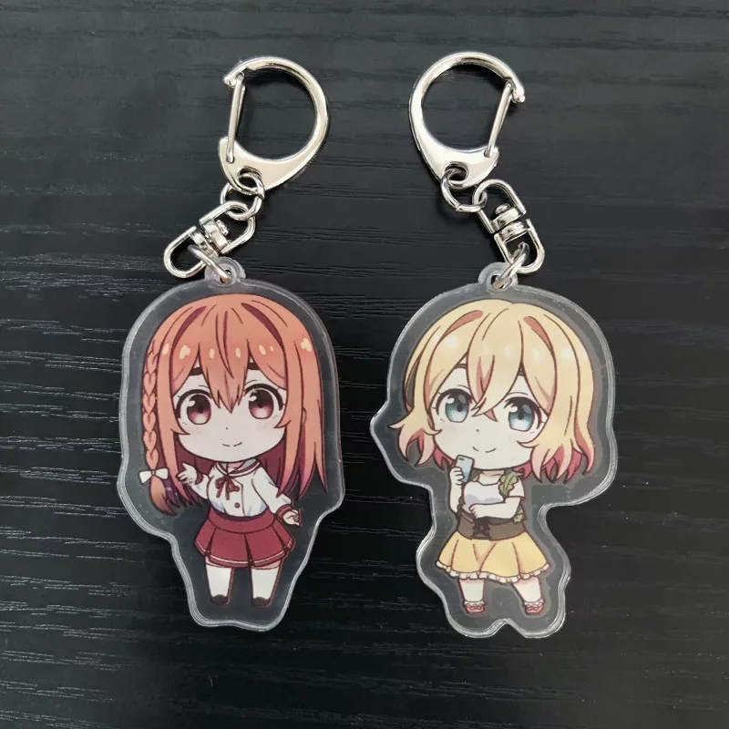 Anime Rent A Girlfriend Figures Ichinose Chizuru Nanami Mami Sarashina Ruka Cosplay Acrylic Key Chains Cute Pendant Xmas Gift