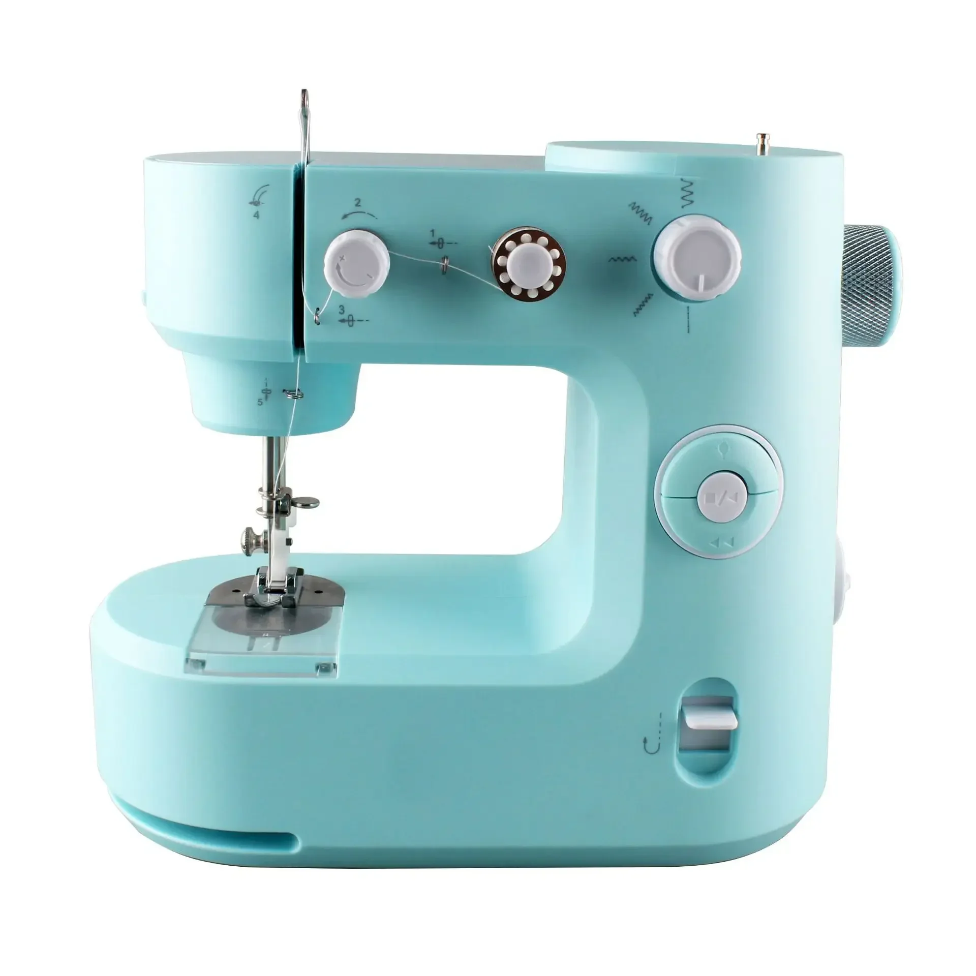 398 5-stitch household sewing machine Portable hemming multifunctional household sewing machine