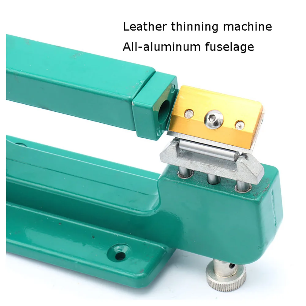 Multifunktionale Leder-Dünndrillmaschine, Tragbare Manuelle DIY-Schäl- und Dünndrillmaschine – Detail 4
