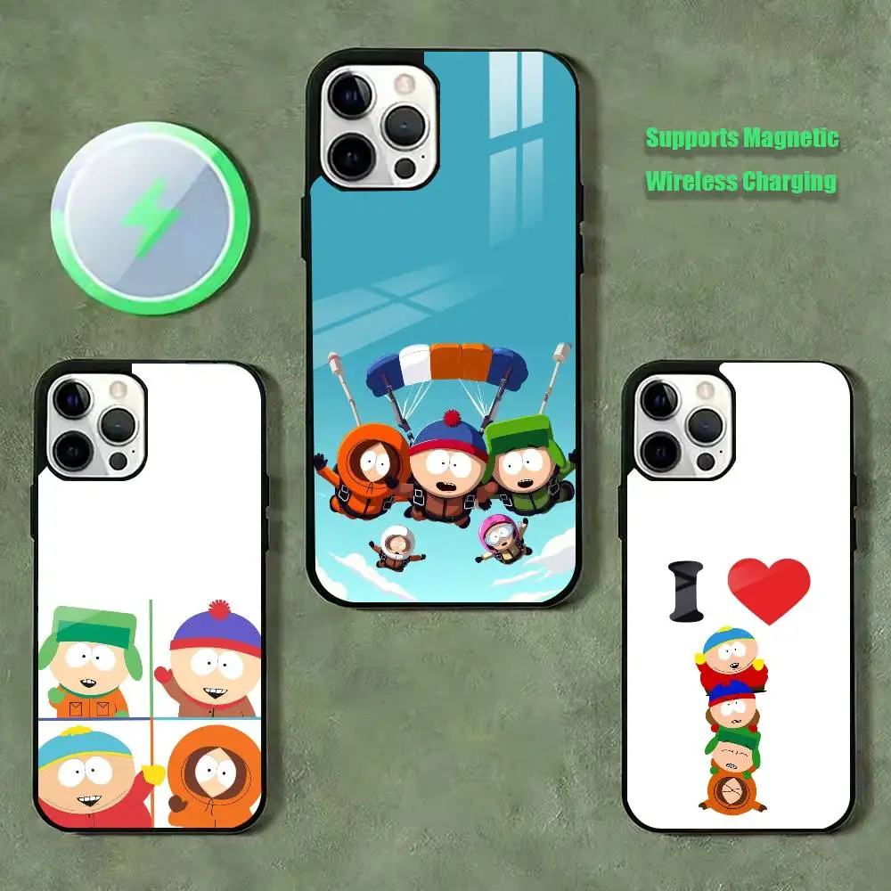

Absurdist Humor South Park Phone Case For iPhone17,16,15,14,13,12,11 Plus,Pro Allows magnetic wireless charging