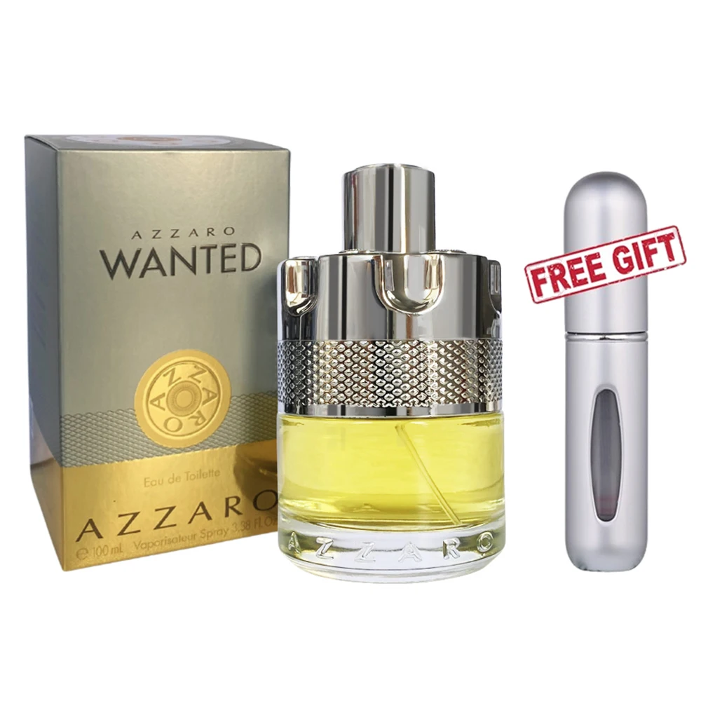 100 مل Azzaro The Most Wanted Eau de Parfum Intense للرجال كولونيا عطر مغر حار يدوم طويلاً عطر فاخر للرجال #1
