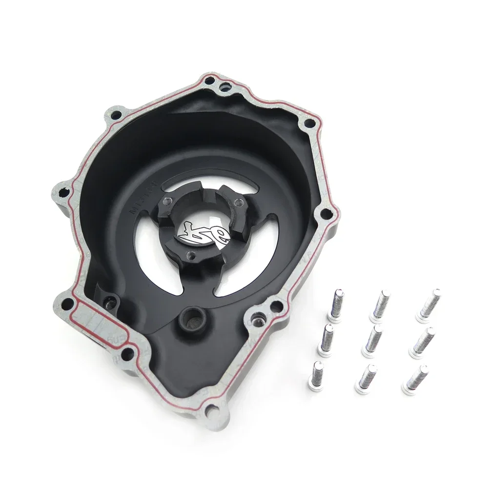 Aftermarket Motorcycle See Through Crankcase Stator Cover for Yamaha 2006-2022 YZF-R6 W/ Gasket