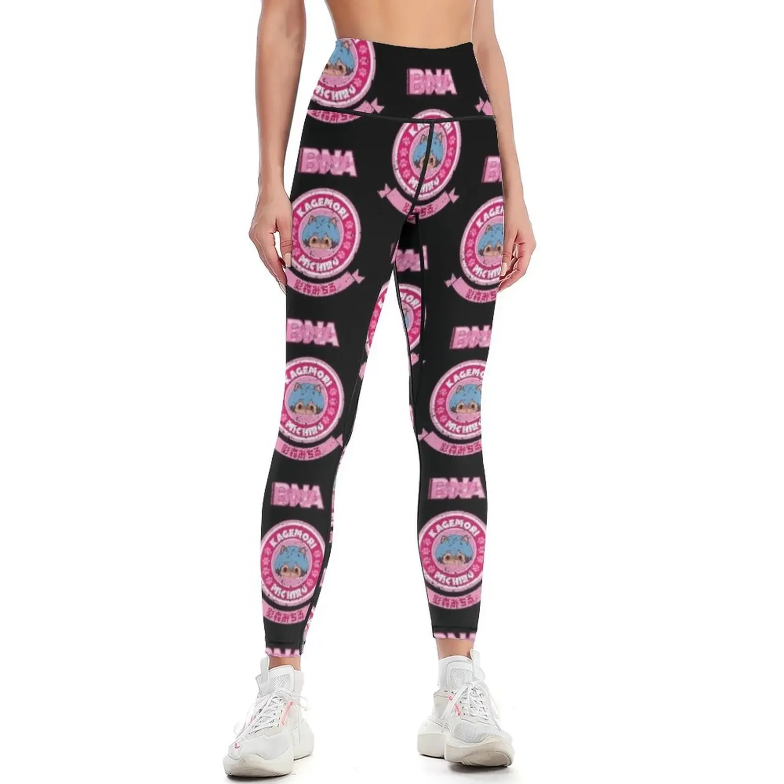 

BRAND NEW ANIMAL (BNA): KAGEMORI MICHIRU CHIBI CIRCLE (GRUNGE STYLE) Leggings joggers for gym's clothing Womens Leggings