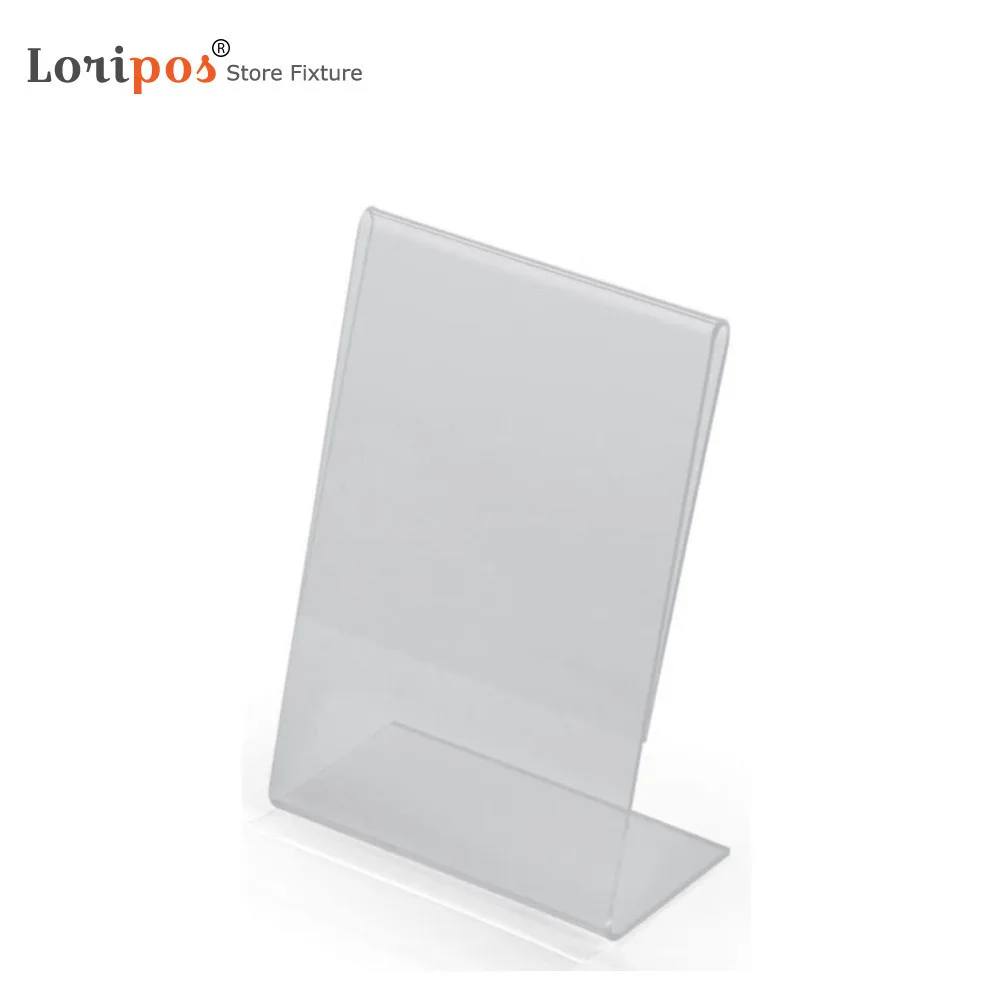 

Menu Holder Acrylic A4 Lean Back Portrait Frame