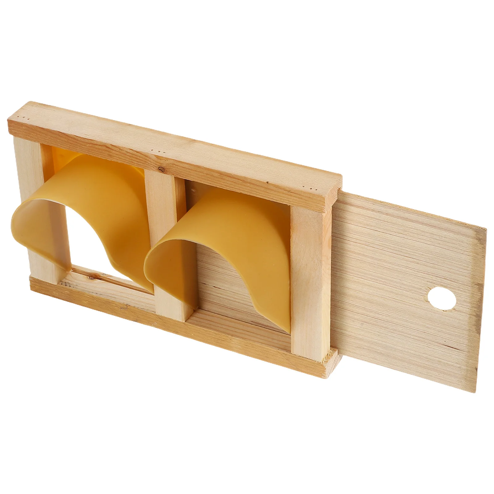 

European Style Pigeon Cage Door Wooden ABS Material Secure Bird Entrance Trap for Pigeon Loft Racing Accessories