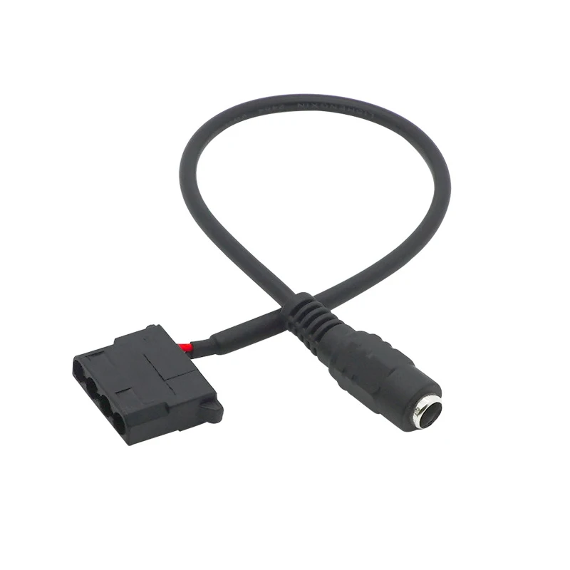 

DC 5521 to Molex 4 Pin Power Supply Adapter Cable with for Computer fan Surveillance cameras routers 28CM