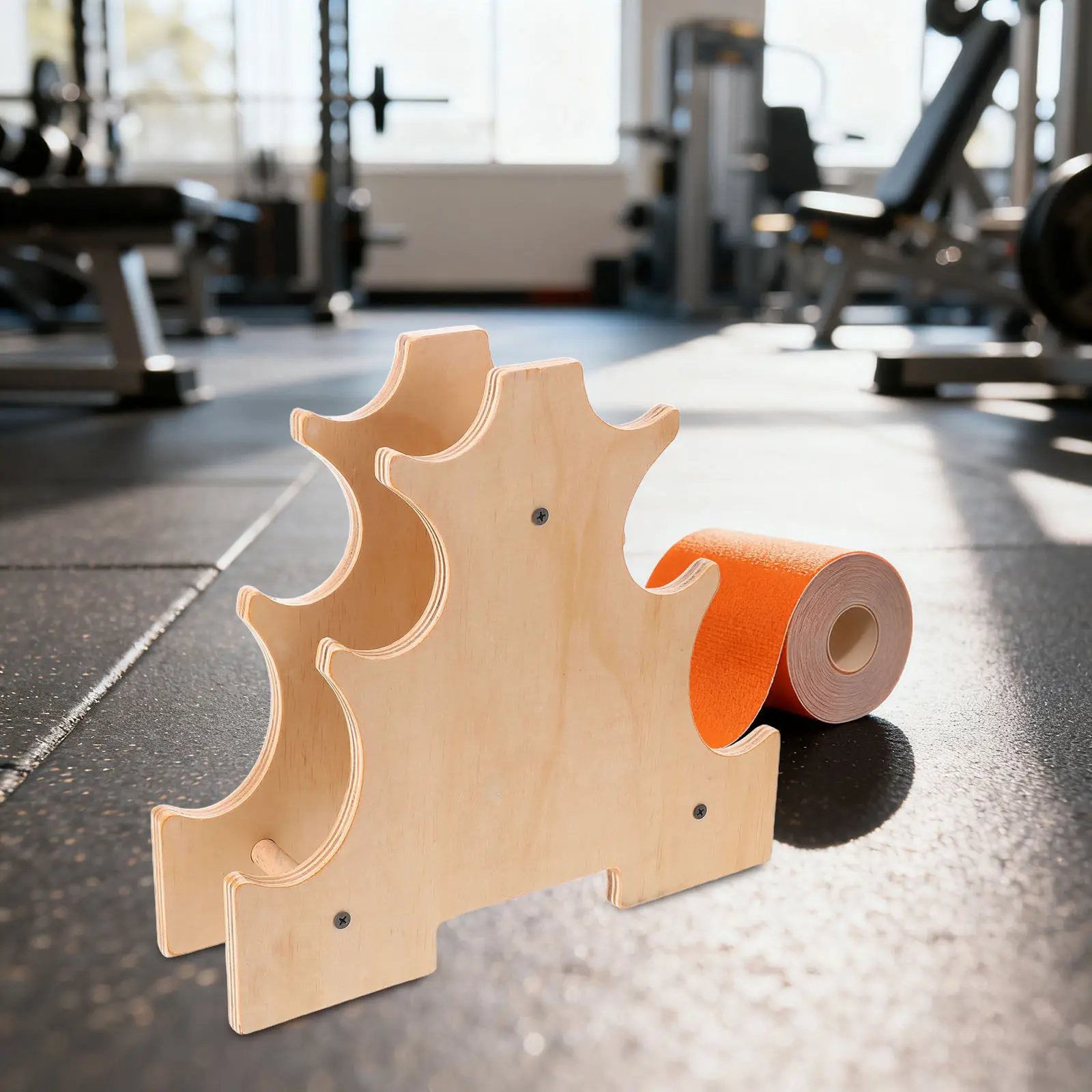 Sturdy Steel Dumbbell Holder Rack for Home Gym Use Holds Multiple Pairs Compact Design Easy Assembly Dumbbell Storage Stand