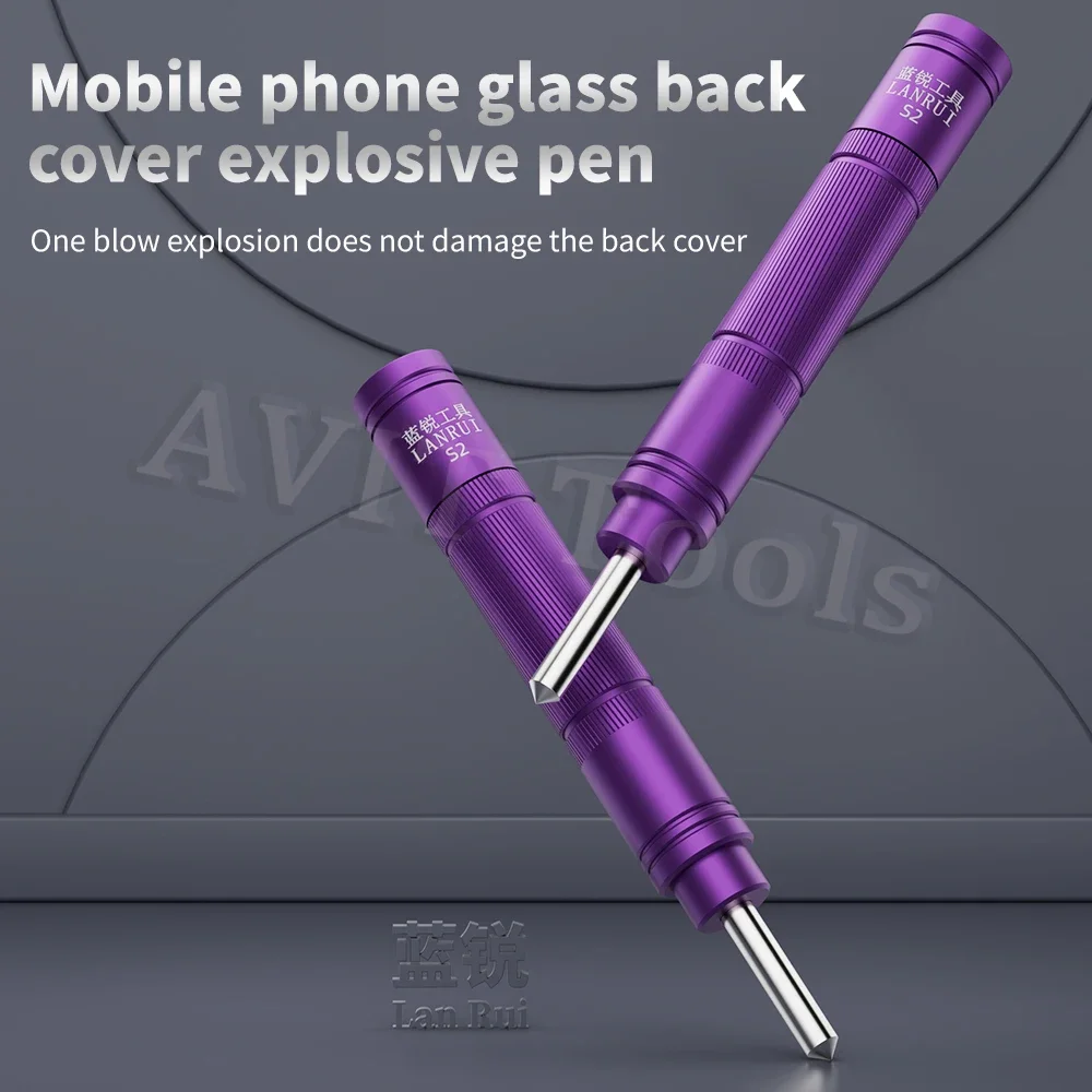 

Lanrui S2 Ручка для разбития заднего стекла для камеры iPhone X XR XS XS Max 8-16 Pro Max Задняя стеклянная крышка телефона Съемные инструменты для ремонта