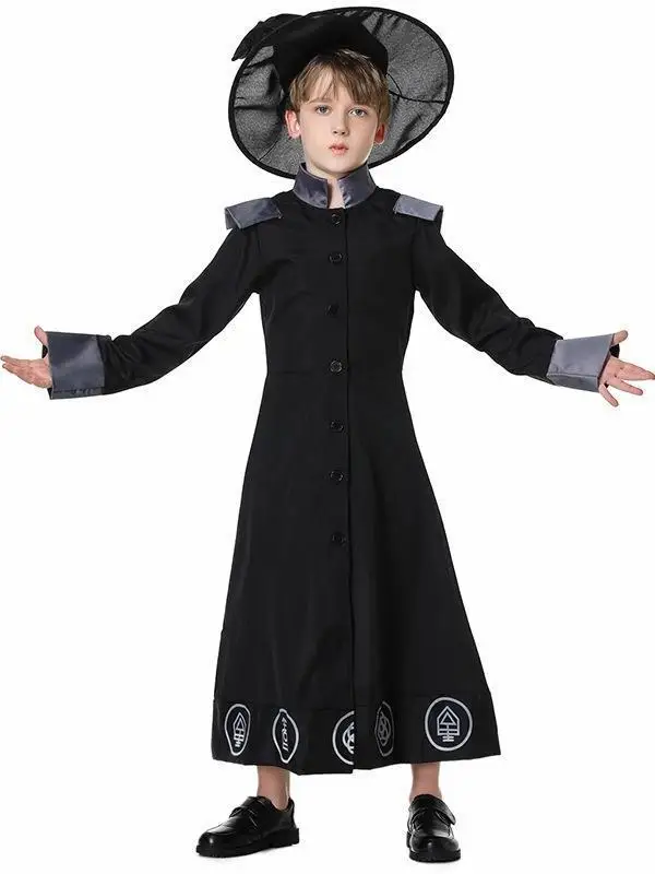 الوالدين والطفل ماجيك الساحرة مرحلة الأداء زي لوهوين رداء طويل irt دور بلانغ الزي مهرجان الصيني التقليدي #5