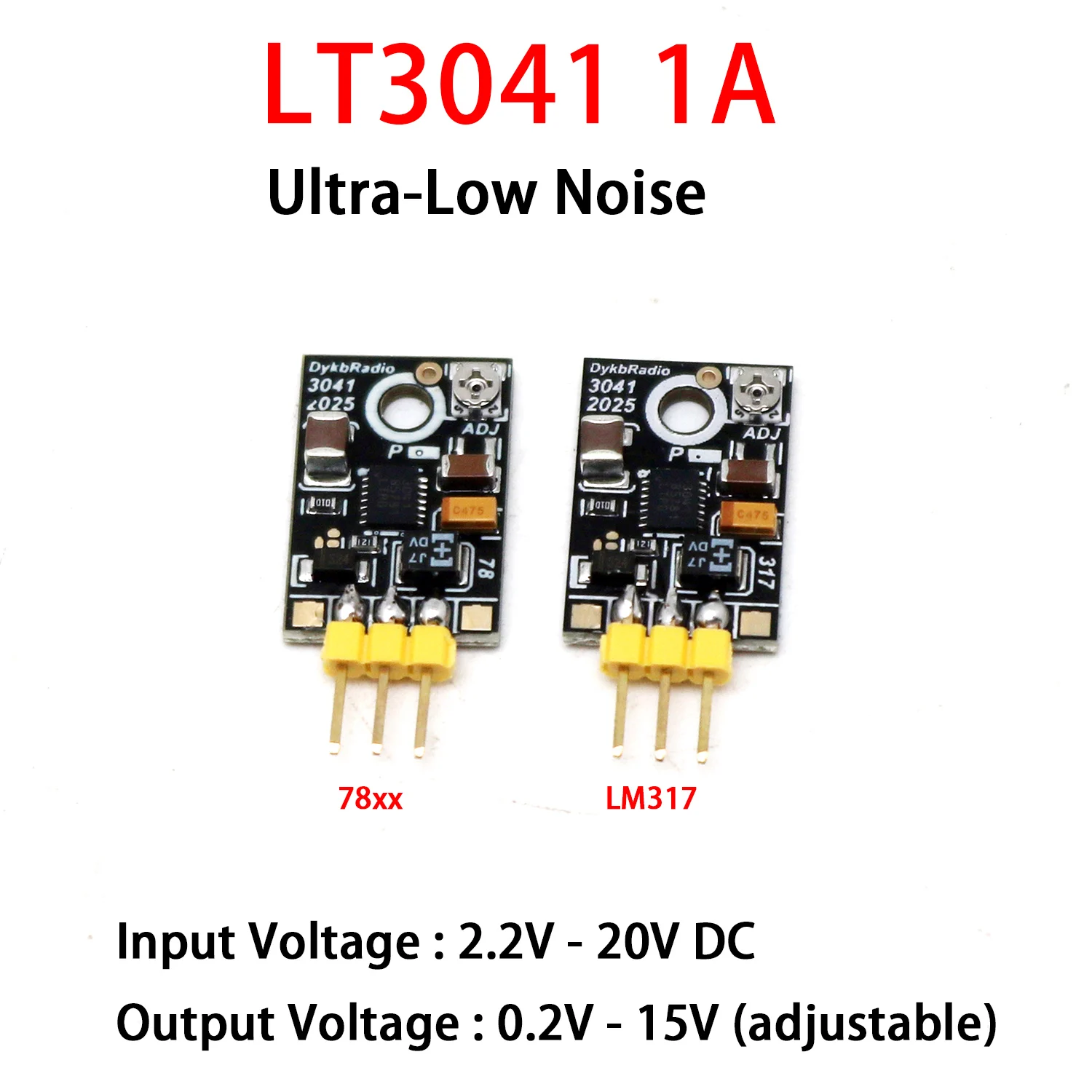 1A LT3041 Low Noise…