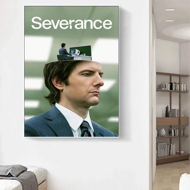 Severance Poster TV Show American Drama Movie Decorative Murals Canvas Painting Print Picture Wall Art Living Room