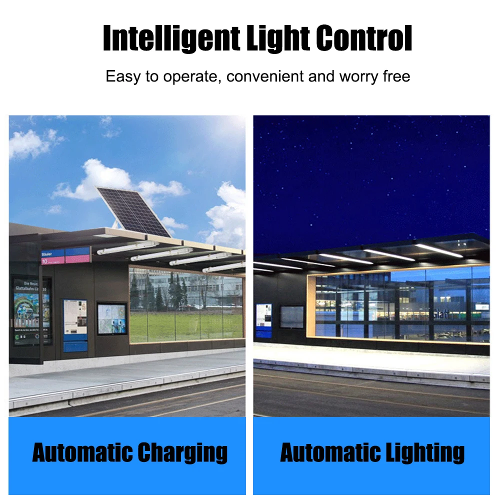 Camping Lantern Emergency Flashlight Waterproof Multifunctional LED Solar Tube Light For Balcony Corridor Outdoor Remote Control