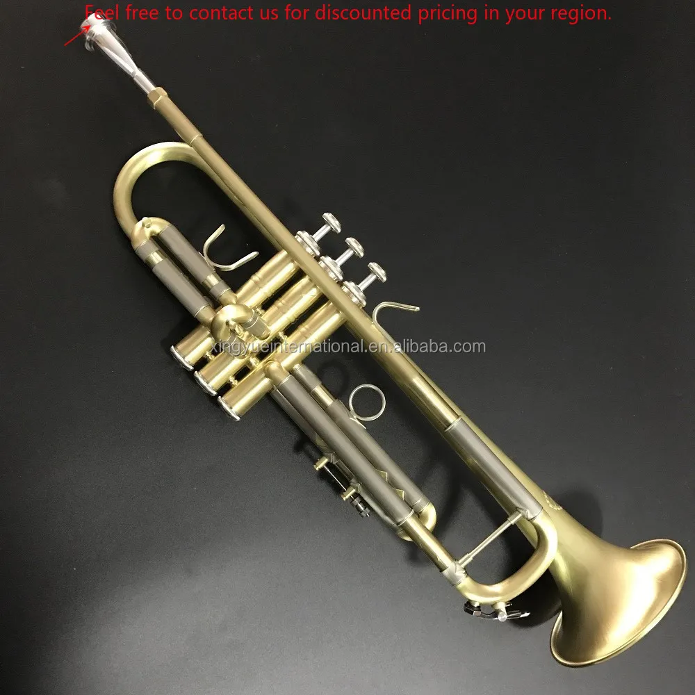 Reverse Lead Pipe Bb Key Professional Trumpet