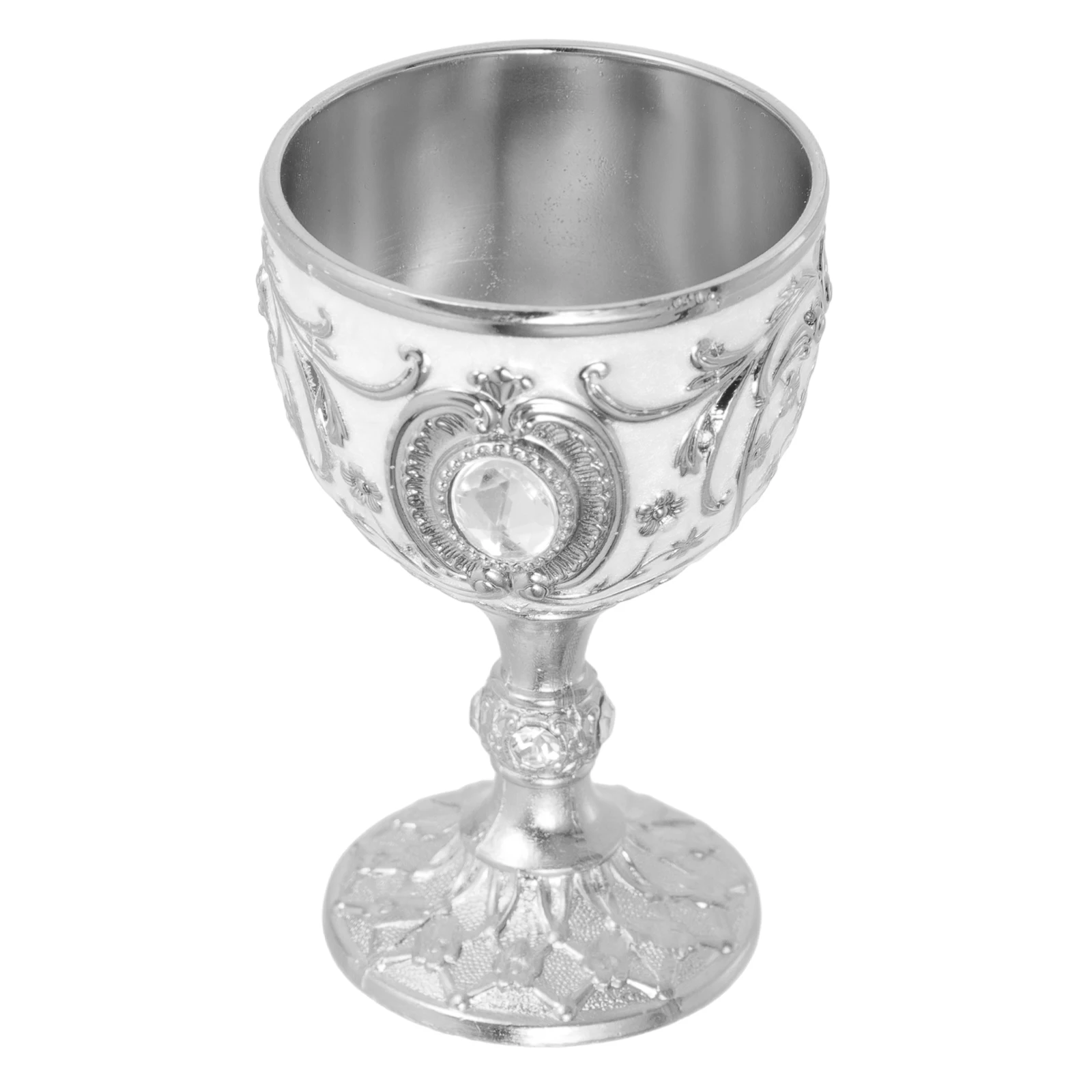

Retro Cup 30ml Zinc Alloy Goblet Elegant Glassware Cup Home Party Barware Decorative European