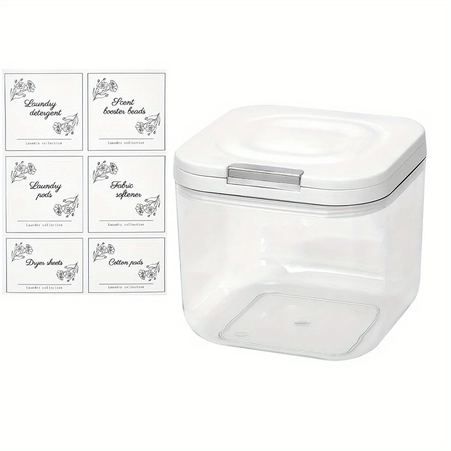 Waspadhouder met deksel Waspadcontainer, verzegeld en automatisch pop-up, grote capaciteit voor waspads Organizer Box
