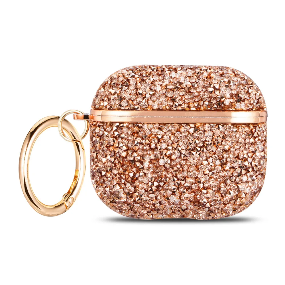 Luxury Bling หูฟังไร้สายบลูทูธสําหรับ Apple AirPods Pro 4 AirPods Pro AirPods 1 2 3 Pro2 Capa Airpods3 กรณี