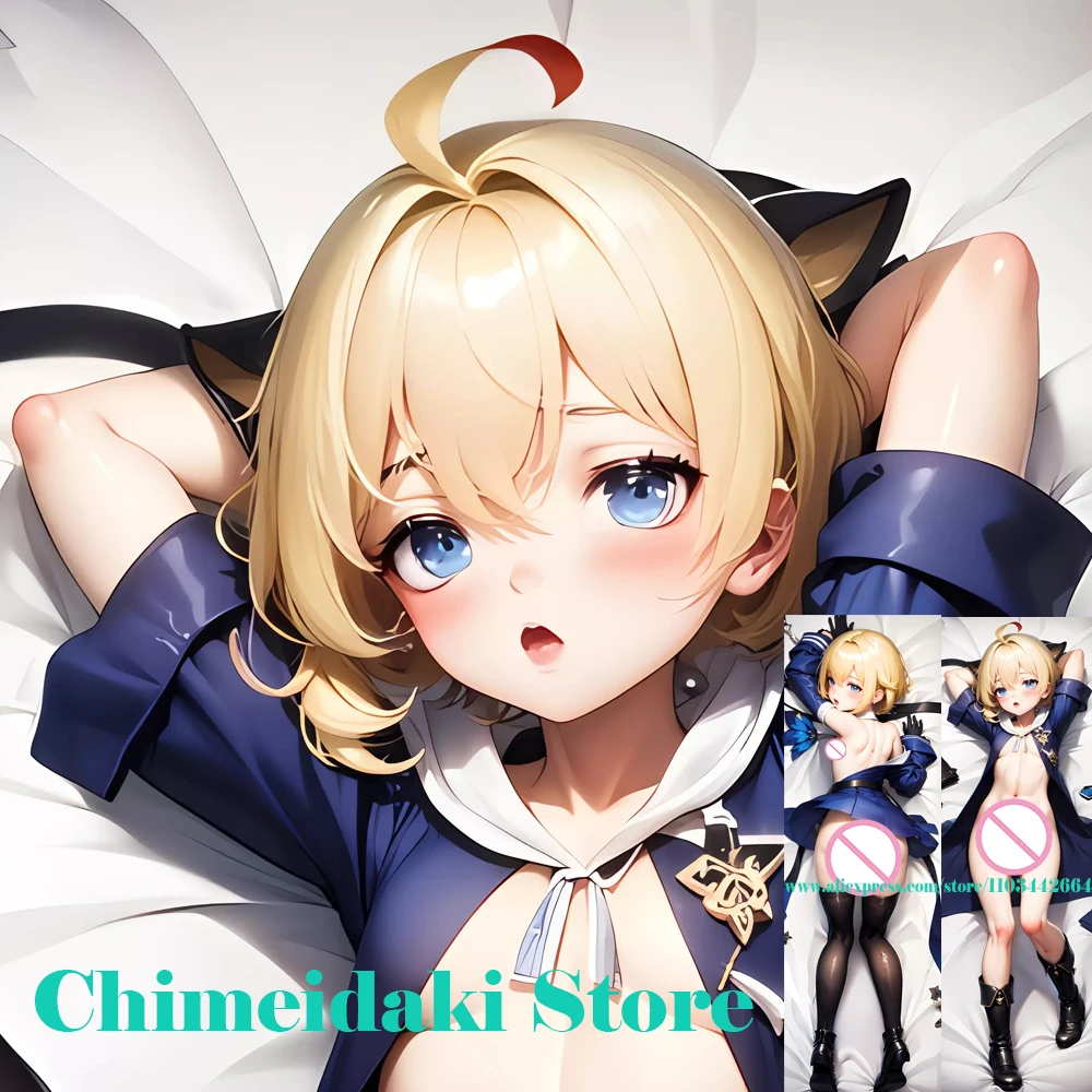 

Dakimakura Cat Ear Futa Cosplay Hugging Full Body Pillow Case Cushion Cover Pillowcase Home Bedding Decor Gift
