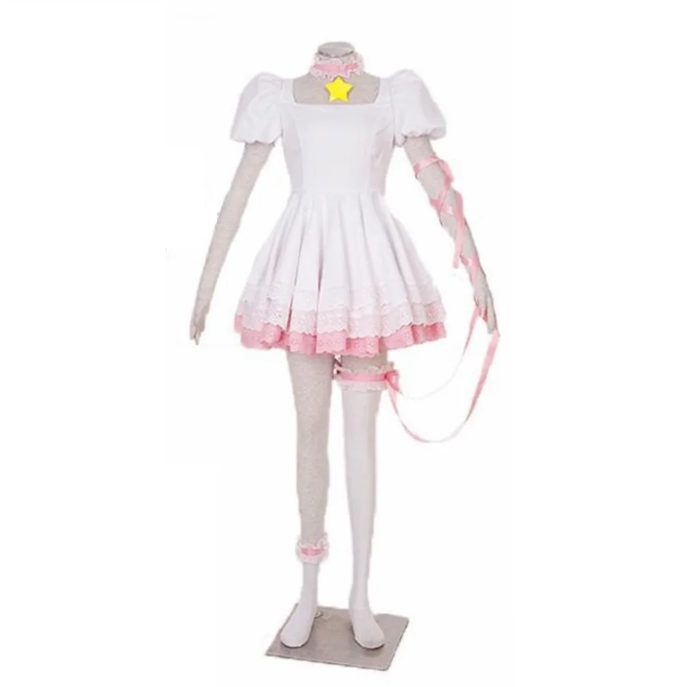 

Unisex Anime Cos KINOMOTO SAKURA Cosplay Costumes Outfit Halloween Christmas Uniform Custom Size