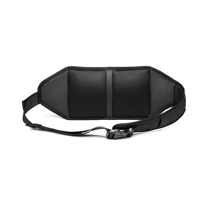 Pacotes de cintura de nylon para homens e mulheres, bolsa crossbody sling, esporte ao ar livre, peito de ombro, lona, viagem, pacote mensageiro