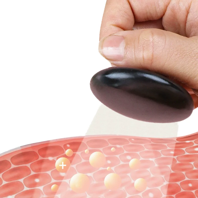 

Jade Mushroom Head Matte Stone Mushroom Gua Sha Board Massage Natural Stones Facial Lifting Massage Relieve Reduce Eye Fatigue