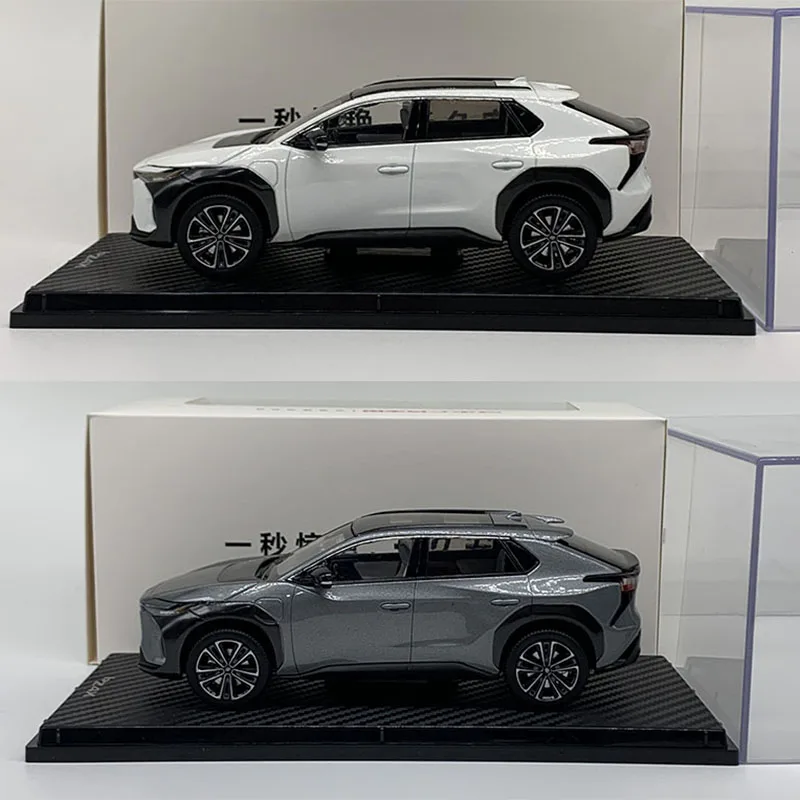 

Коллекционная модель автомобиля BZ4X из сплава, масштаб 1:30, классический сувенир для взрослых, подарок для хобби и игрушек