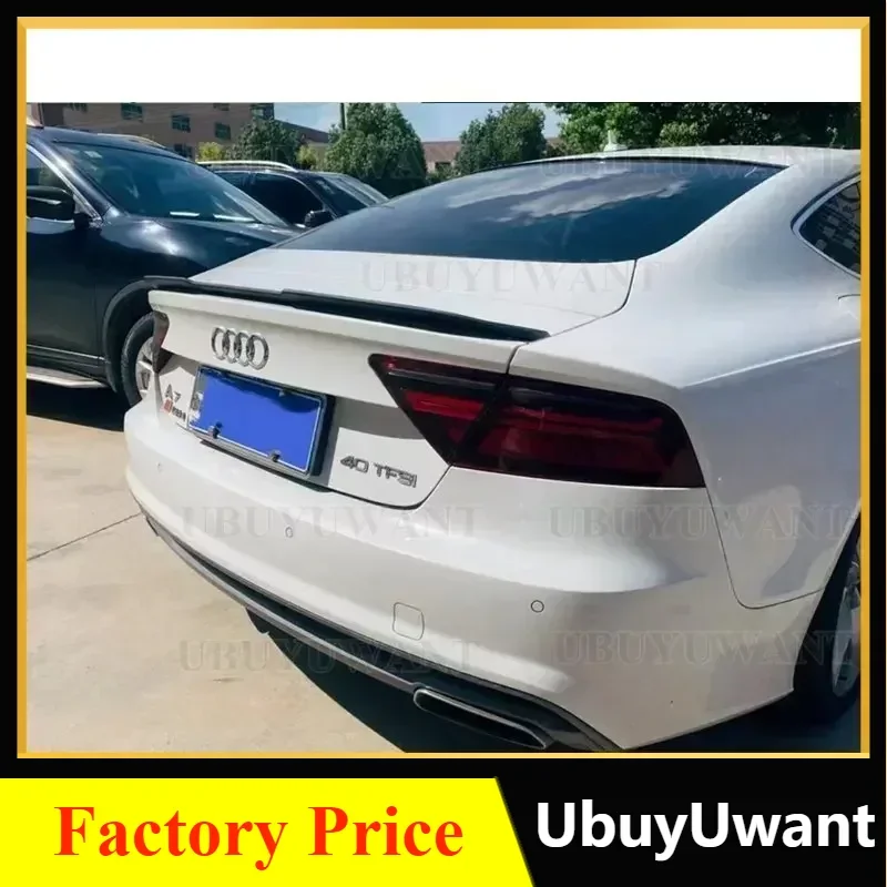 

V-образный высококачественный задний спойлер из АБС-пластика для Audi A7 S7 RS7 2013- 2018