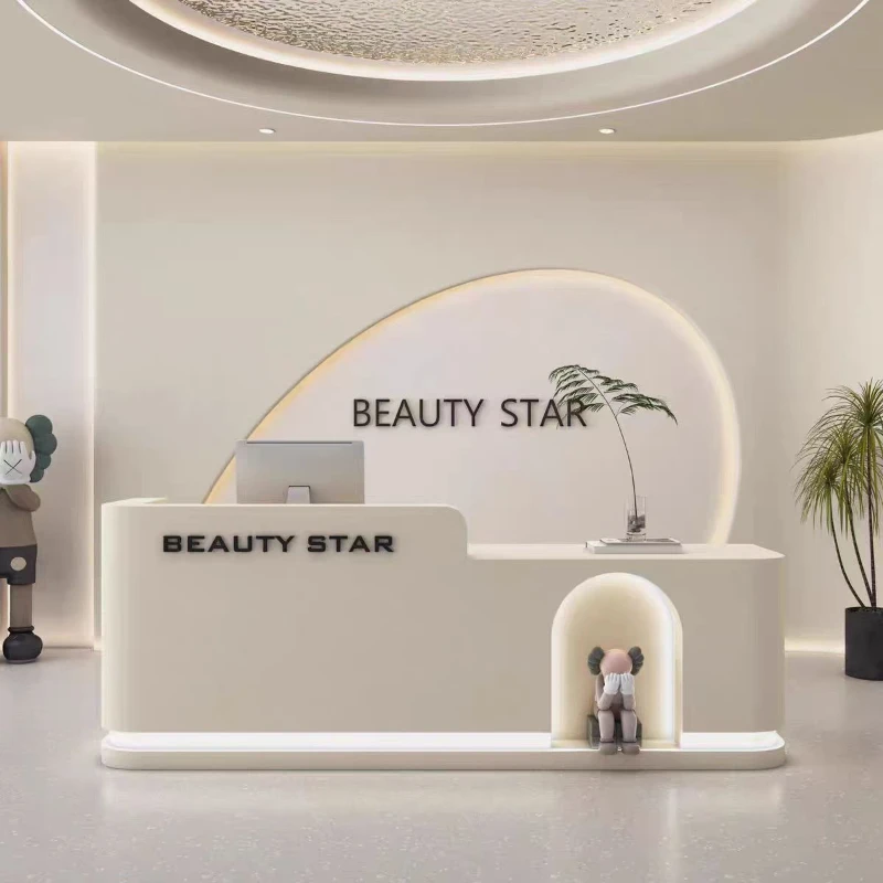 

beauty salon pulpit for church desk reception for furniture business luxury counter home institute balie reception modern