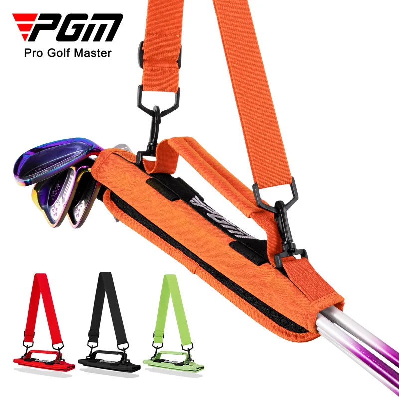 PGM Mini Portable Golf Gun Tube Bag for Men Women, Simple Lightweight Club Carry Bag Fits Up To 5  Clubs Compact