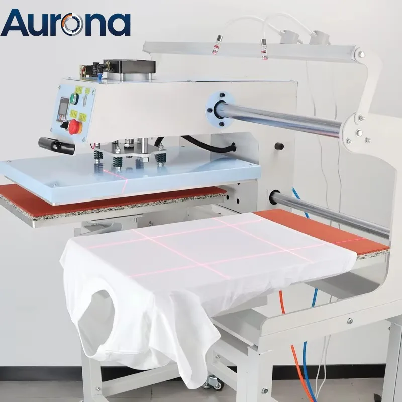 【Industrial】16x20 Pneumatic Heat Transfer Machine Dual Station 40x50cm Tshirt Sublimation Printing Heat Press