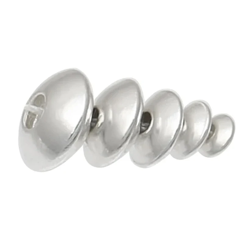 100% 925 silver spacer beads thai silver mala\'s accessory spacers diy jewelry Findings